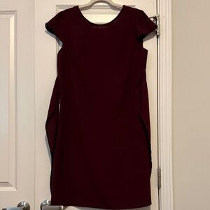 Ces Femme Deep Burgundy Dress